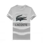 t-shirt lacoste homme new big lacoste white